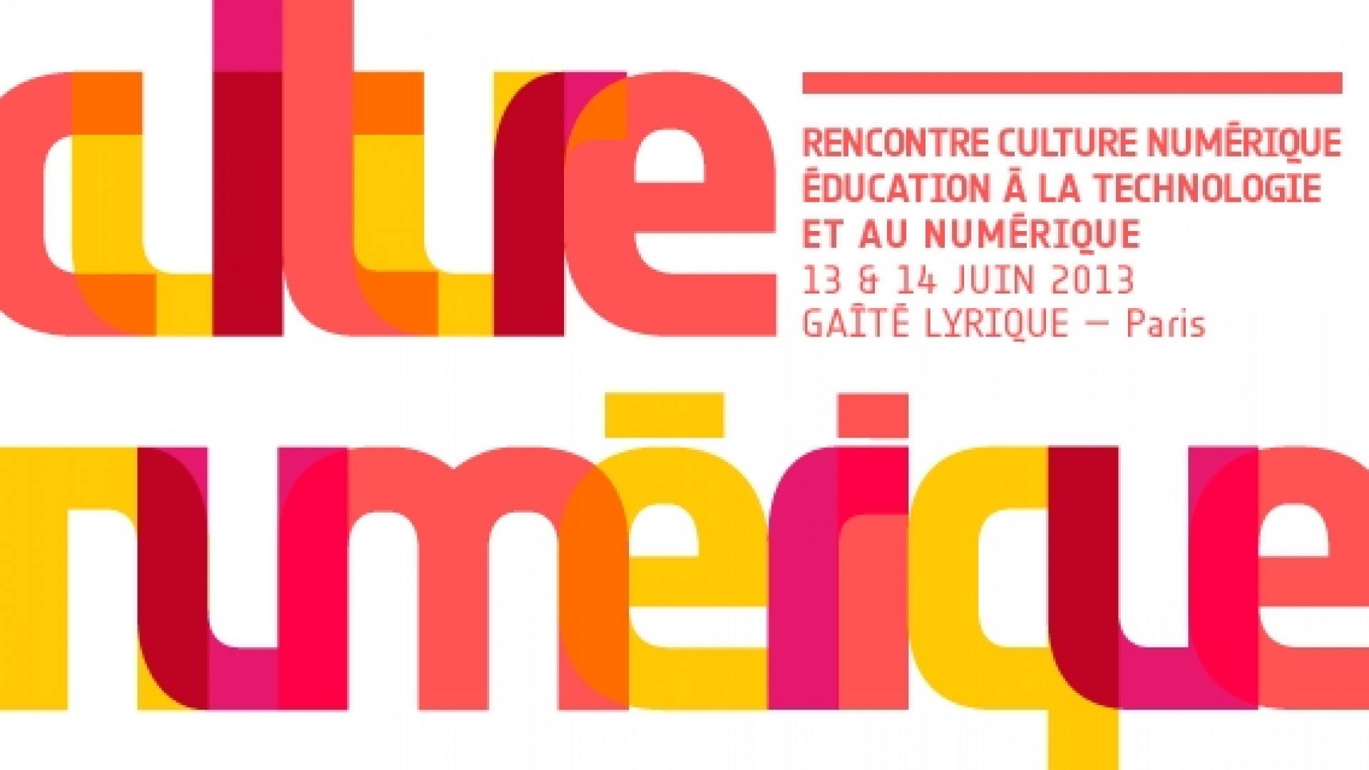 Rencontres Culture Numérique