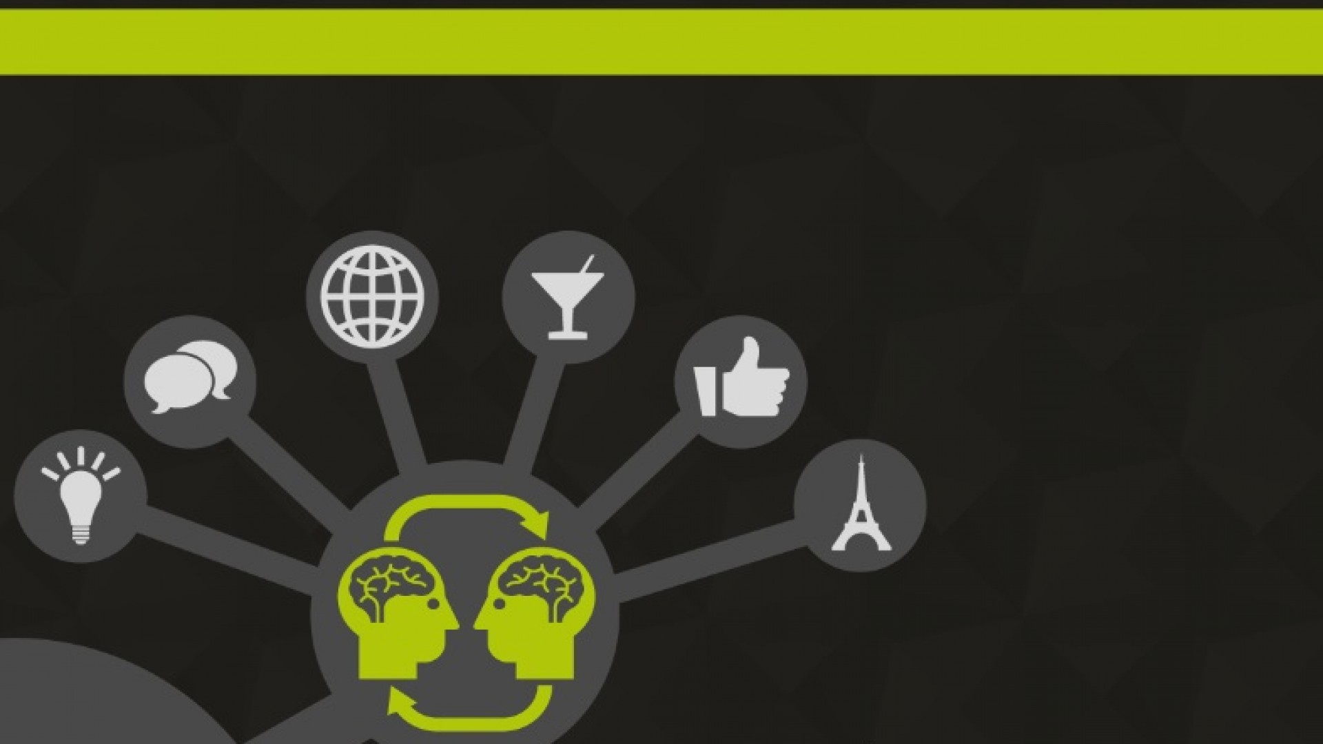 Un verre derrière l'écran