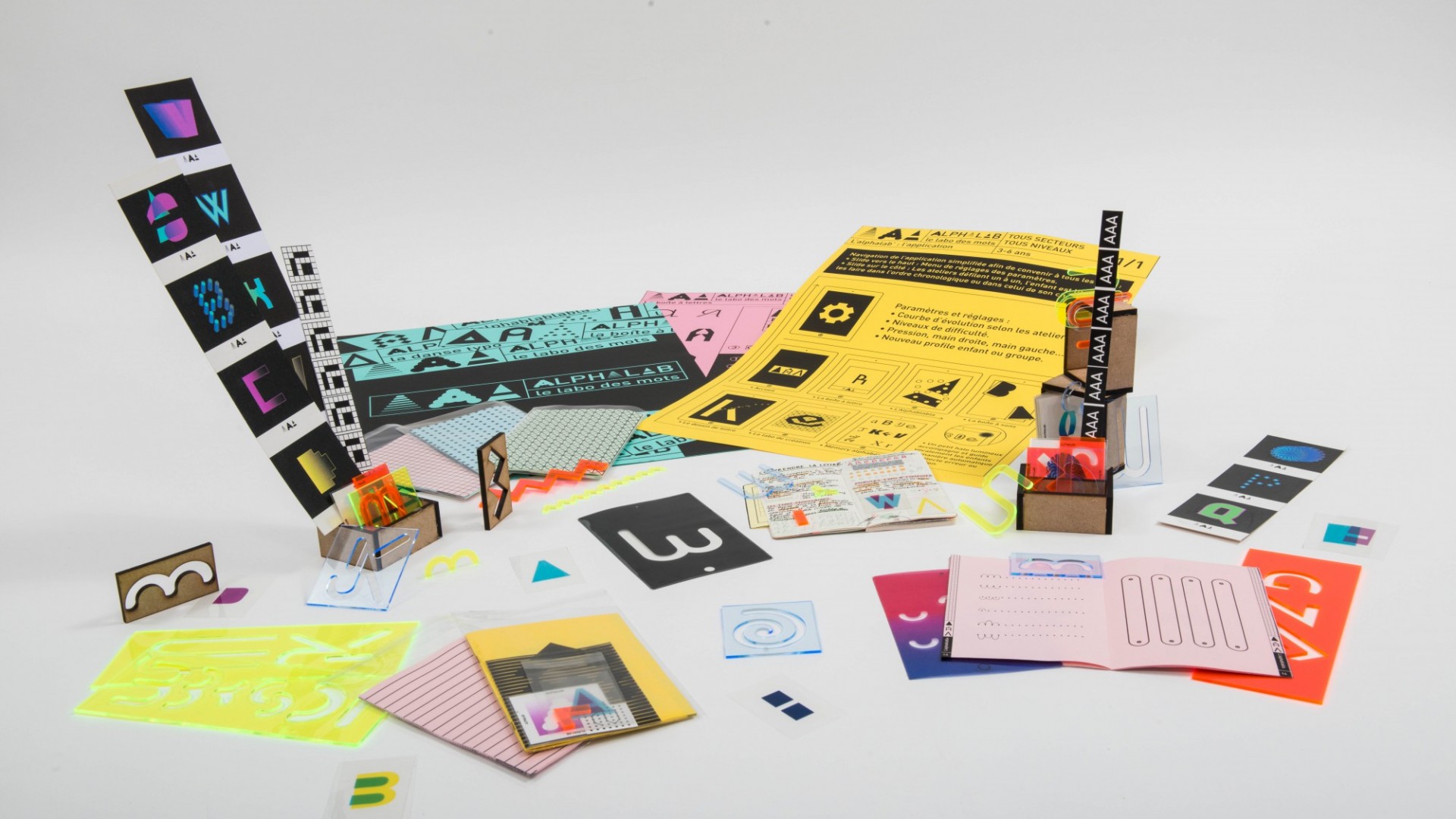 Marine Buffard, designer graphique présente l'Alphalab 