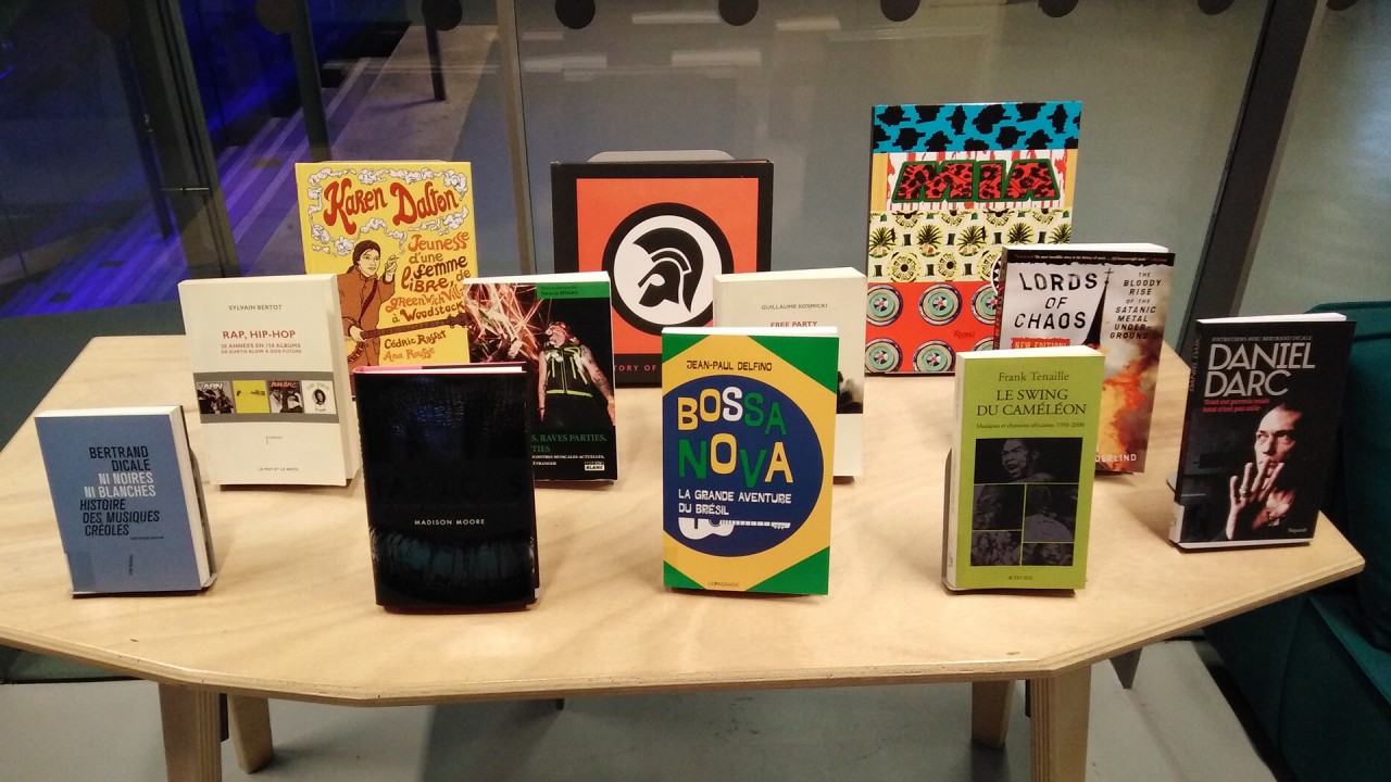 Sélection de livres autour de la programmation du festival F.A.M.E 2019