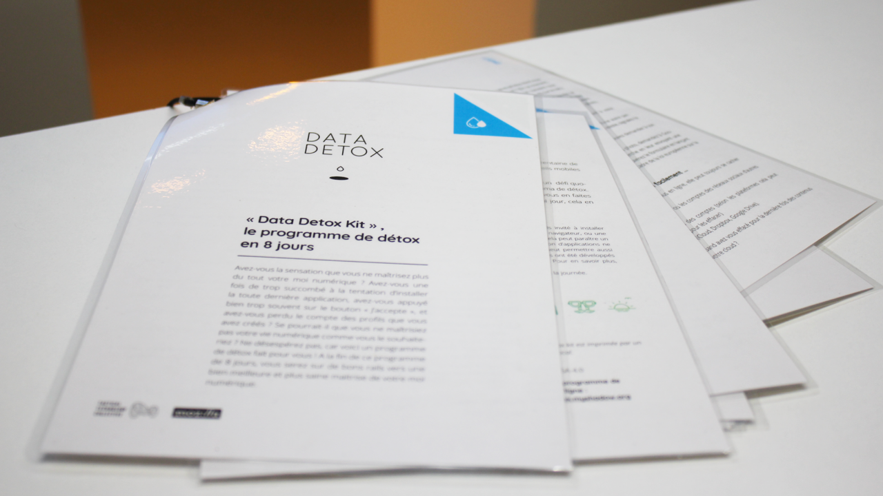 Huit jours pour faire une détox numérique avec le "Data Detox Kit"   