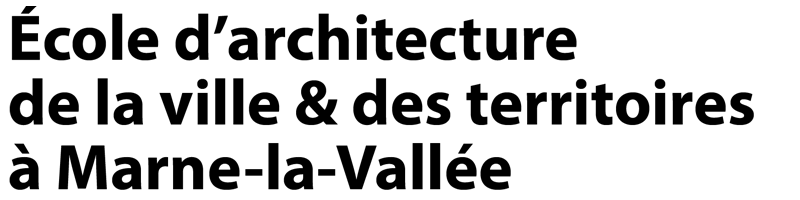 École d'architecture de la ville et des territoires à Marne-la-Vallée