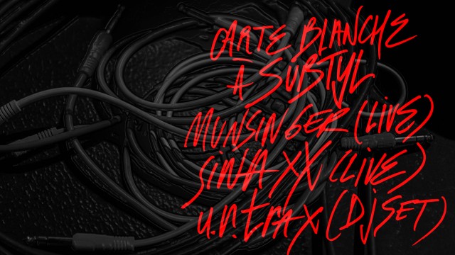 Culture club&nbsp;: carte blanche à subtyl