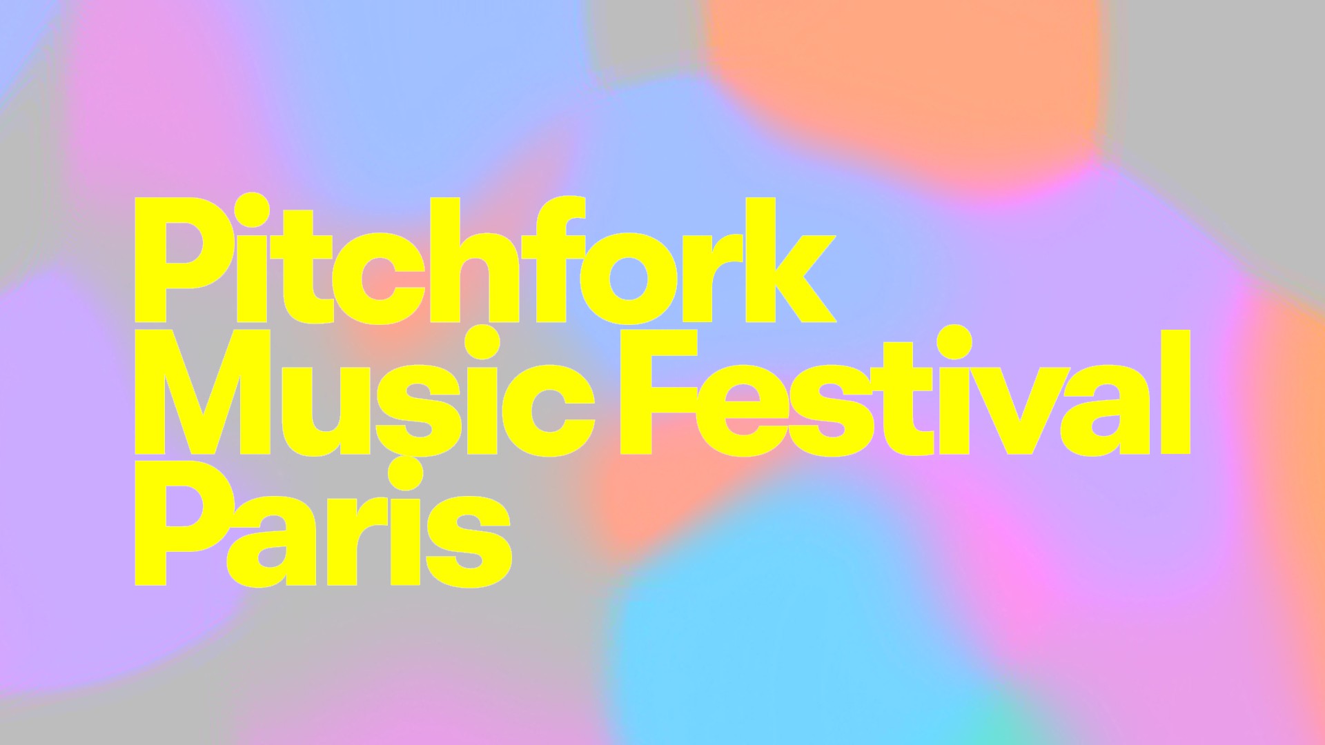 Pitchfork Music Festival Paris
