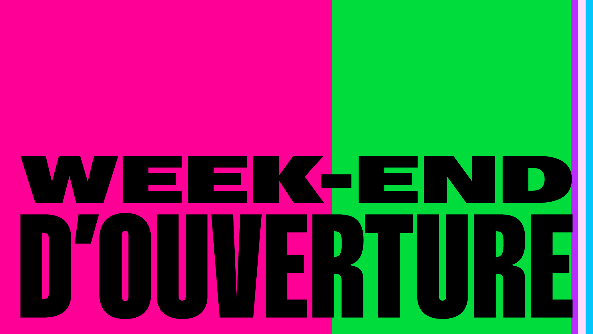 Fabrique de l'époque – Week-end d'ouverture