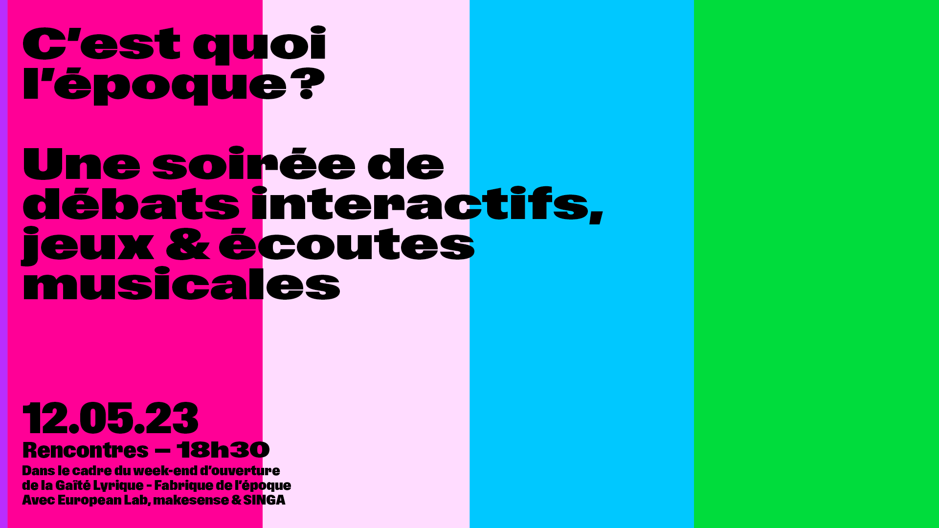 C'est quoi l'époque