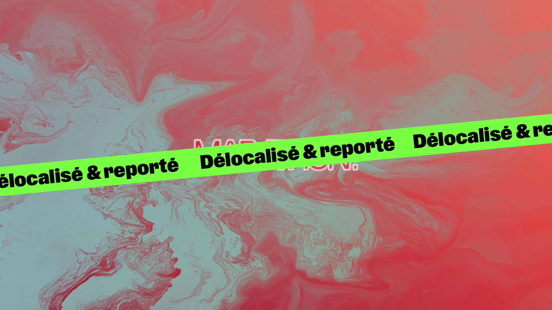 [CHANGEMENT DE LIEU] MARATHON!&nbsp;: APPARAT, DYLAN DYLAN, CABARET CONTEMPORAIN