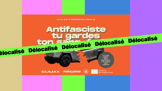 [CHANGEMENT DE LIEU] Anti-fasciste, tu gardes ton sang froid